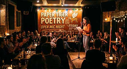 use_A11heuu9nheuu9nheuu Paper Tiger Poetry - Open Mic